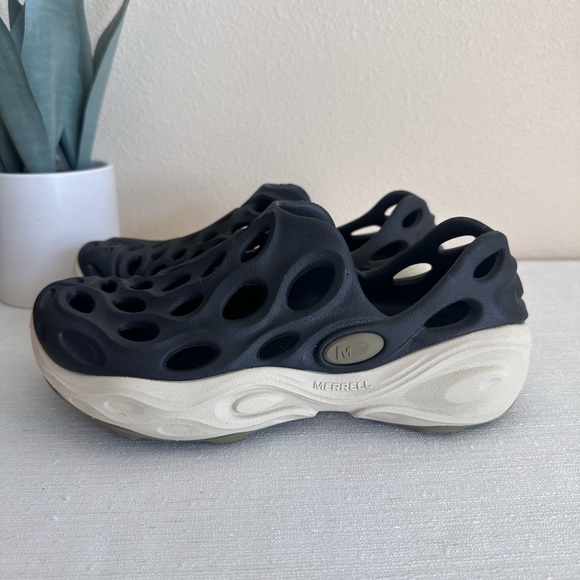 New Merrell Black/Cream Rubber Hydro Next Gen Moc Shoes Unisex M6 W8 - Picture 3 of 10